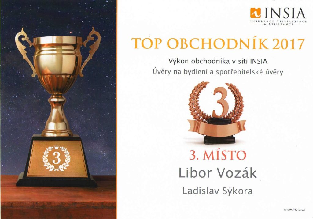 Libor Vozák - 2017 top obchodník